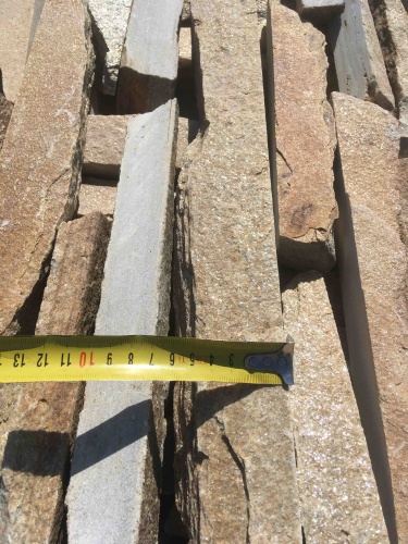 Горбушка златолит золотистый для облицовки купить в Златоусте