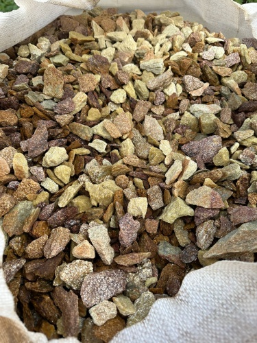 Златолит персиковый декоративная каменная крошка купить в Златоусте