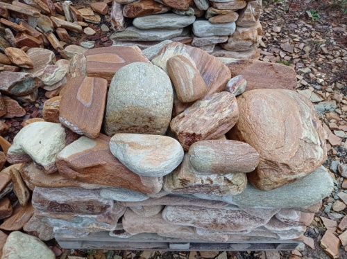 Златолит жёлтый, жёлто-зелёный глыбки и валуны для ланшафтного дизайна купить в Златоусте