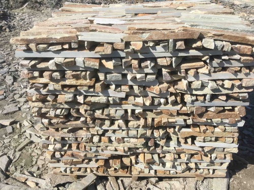 Горбушка златолит золотистый для облицовки купить в Златоусте