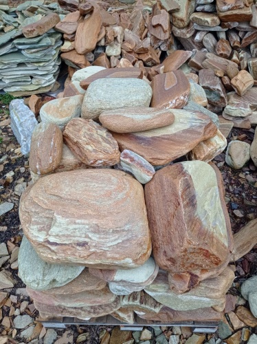 Златолит жёлтый, жёлто-зелёный глыбки и валуны для ланшафтного дизайна купить в Златоусте