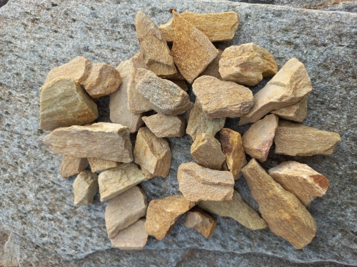 Златолит жёлтый декоративная каменная крошка купить в Златоусте