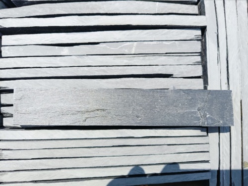 Плитка чёрная из натурального камня фасадная 30 см * 5 см, толщина 7 мм -30 мм купить в Златоусте