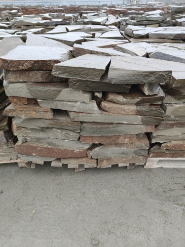 Плитняк песчаник серо-зелёный для мощения 60-65 мм купить в Златоусте